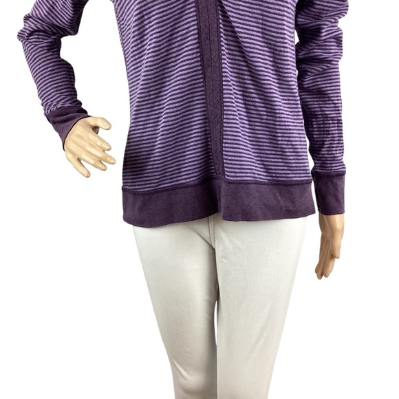 Lululemon In a Cinch Long Sleeve Tee Size 8 Purple - Picture 13 of 15